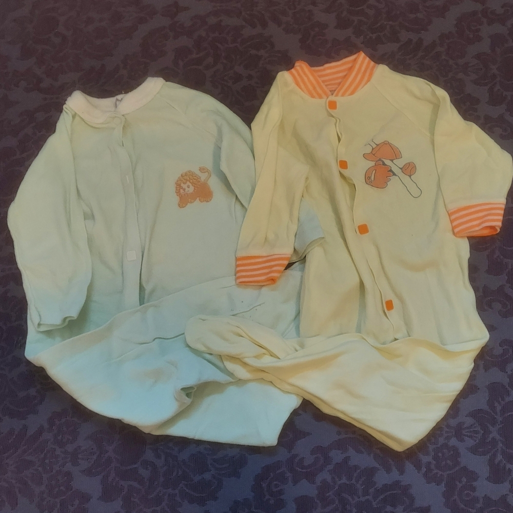 Adorable Vintage Baby Onesies